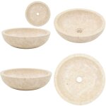 Vidaxl - vier 40 x 12 cm marbre crème - lavabo en marbre - lavabo design - lavabo salle de bain - lavabo ... Vidaxl - vier 40 x 12 cm marbre crème - lavabo en marbre - lavabo design - lavabo salle de bain - lavabo ...