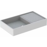 Geberit - evier 85x50, égouttoir à droite Geberit - evier 85x50, égouttoir à droite