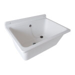 Nicoll - evier bac  laver 610x455x285mm pour fixation murale