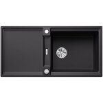 Evier blanco adira xl 6s silgranit - black Evier blanco adira xl 6s silgranit - black