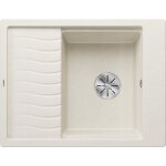 Elon 45 - �vier en silgranit, 65x50 cm, avec accessoires, infino, blanc doux 527067 - blanco