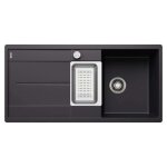 Evier blanco metra 6s - f silgranit - noir - vidage : automatique