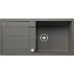 Blanco - evier metra xl 6s silgranit - gris volcan - vidage : automatique