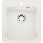 Blanco - naya 45 - �vier en silgranit, 51x47 cm, blanc 526574