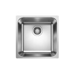 Blanco - supra 400 - vier, 44x44 cm, inox bross 526350