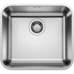 Blanco - supra 450 - vier, 48x43 cm, inox bross 518203