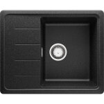 Primagran evier cuisine en granit 62x50cm, lavabo 1 bac + kit de vidage + planche à découper, Évier à ... Primagran evier cuisine en granit 62x50cm, lavabo 1 bac + kit de vidage + planche à découper, Évier à ...