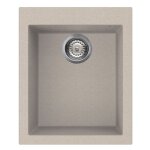 Smeg - evier encastr  une cuve 41x50 coloris fragranite oat vz40av2