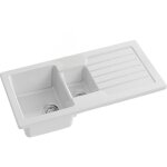 Jacob delafon - evier � encastrer 1 bac et demi gaspard