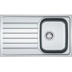 Franke - evier  encastrer 45cm inox avec siphon 005665