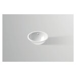 Alape - vasque  encastrer eb. k400, ronde  40, 0cm, blanche,