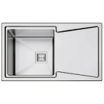 Gresinex - evier à encastrer carré 86 x 50 new york - 1 cuve - inox Gresinex - evier à encastrer carré 86 x 50 new york - 1 cuve - inox