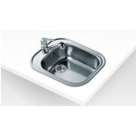 Evier � encastrer stylo 1 cuve 45 cm - teka