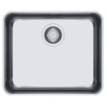 Franke - evier aton anx110 - 48 - inox lisse - vidage : automatique