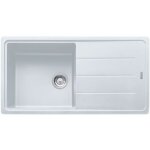 Evier franke basis fragranit + bfg611 - 97 - blanc artic (mouchet)