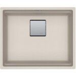 Franke - evier kubus 2. 0 fragranit + kng110 - 52 - café crème - vidage : automatique Franke - evier kubus 2. 0 fragranit + kng110 - 52 - café crème - vidage : automatique