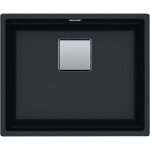 Franke - evier kubus 2. 0 fragranit + kng110 - 52 - onyx - vidage : automatique