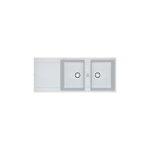Franke - vier maris fraganit mrg 621 - blanc artic (sous - meuble 90 cm) 1160 x 500 mm - rversible