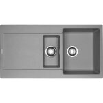 Franke - vier maris fraganit mrg 651 - stone (sous - meuble 60 cm) 970 x 500 mm - r�versible