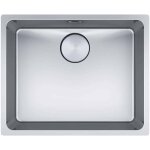 Franke - evier mythos inox myx110 - 50 - inox lisse - vidage : automatique