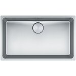 Franke - evier mythos inox myx110 - 70 - inox lisse - vidage : automatique