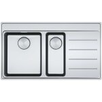 Franke - evier mythos inox myx251 - 86 - 000000 - egouttoir a droite