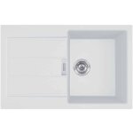 Franke - evier sirius 2 tectonite s2d611 - 78 - blanc artic (mouchet�)