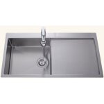 Helika - evier inox luny 1 grand bac 1 égouttoir droite Helika - evier inox luny 1 grand bac 1 égouttoir droite