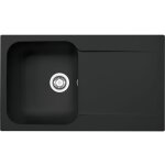 �vier kite fradeko 611 - 86 - noir - 860 x 500 x 190 mm - sous - meuble 50 cm - vidage manuel - franke ...