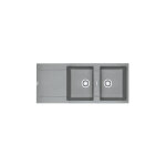 vier maris fraganit mrg 621 - stone (sous - meuble 90 cm) 1160 x 500 mm - rversible - franke