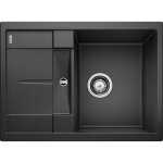 Blanco - evier metra 45 s compact puradur en silgranit, rversible 68x50cm, anthracite