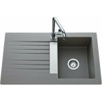 Js schock - vier de cuisine blanc trevise - l 860 x l 500 x p 195 mm - sous - meuble 45 cm - aquatop