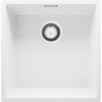 Primagran - evier sous plan 46x47cm, evier en granit 1 bac + kit de vidage, �vier au meuble 50cm - london, ...