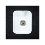 Villeroy&boch - evier sous - plan c�ramique blanc cisterna 1 bac 370x435