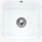Villeroy&boch - evier sous - plan cramique blanc cisterna 1 bac 445x445