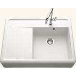 Kmbad - vier timbre d'office granit blanc cass kiwi 1 grand bac 1 gouttoir