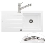 Villeroy&boch - evier 1 bac villeroy et boch architectura 60 vidage auto + robinet de cuisine como window ...
