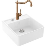 Villeroy&boch - evier villeroy et boch timbre d'office tradition 1 bac vidage auto + robinet de cuisine ...