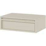 Selsey - evo - table de chevet - 50 cm - avec tiroir - suspendu - gr�ge