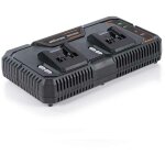 Evolution - chargeur double r18rch - li2 pour batterie li - ion