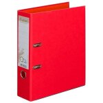 Exacompta - classeur � levier carton recycl� forever dos 8 cm bicolores couleurs assorties - lot de 10 ...