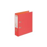 Exacompta - classeur � levier carton recycl� forever dos 8 cm bicolore rouge