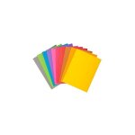 Exacompta - sous - chemise standard 80 g rock's 22 x 31 cm - paquet de 30 - coloris assortis - maxiburo ...