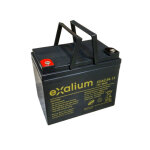 Batterie plomb cyclique 12v 34ah exalium exac34 - 12