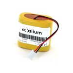 Pile batli06 compatible 7. 2v 6ah lithium pour alarme