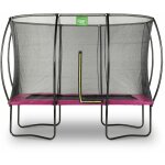 Exit toys - trampoline silhouette rectangulaire 214 x 305 cm rose Exit toys - trampoline silhouette rectangulaire 214 x 305 cm rose