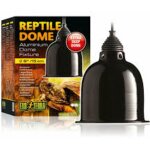 Exoterra dome fixture eclairage en aluminium pour reptile / amphibien taille small