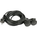 Expert line - extentions d'alimentation, enrouleurs de cbles lectriques - rallonge avec 2 prises d'extrieur ...