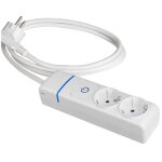 Extender with 2 2p + e sockets, 16a 250v with light switch. 1. 5 m of cable h05vv - f 3g1. 5mm. 8012pil ...