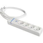 Extender with 4 2p + e sockets, 16a 250v with light switch. 1. 5 m of cable h05vv - f 3g1. 5mm. 8014pil ...
